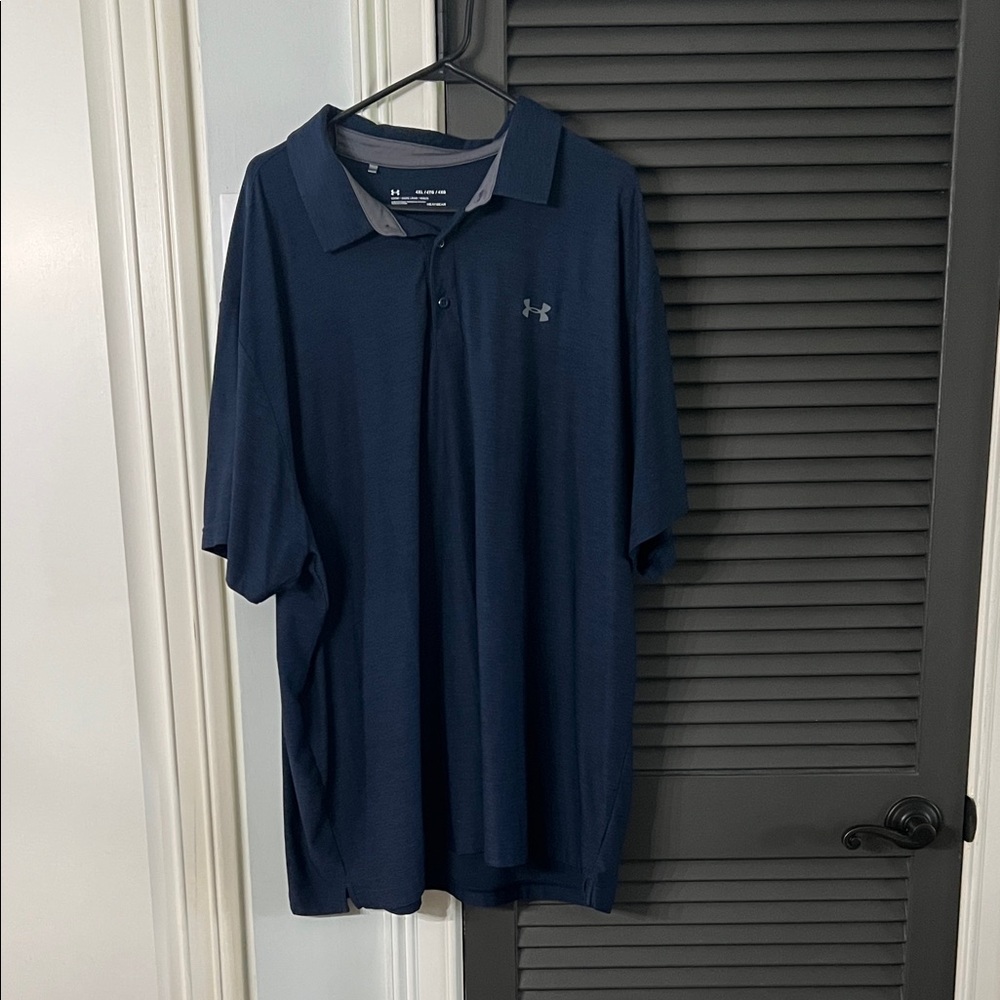 Under Armour Men's Navy Polo Shirt